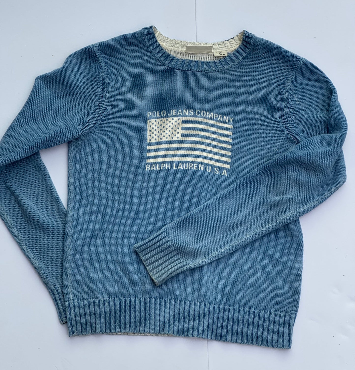 Ralph Lauren Flag Crewneck