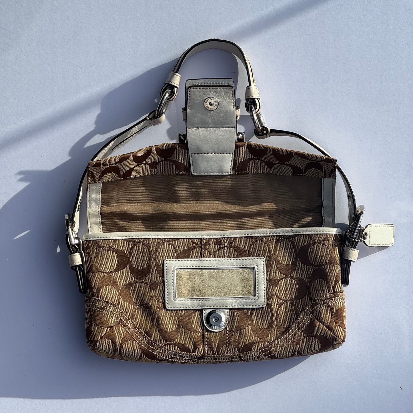 a/ Vintage Coach Monogram Bag