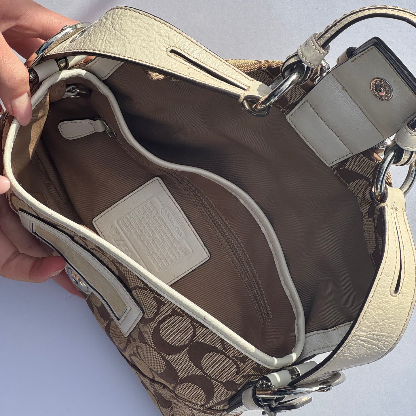 a/ Vintage Coach Monogram Bag