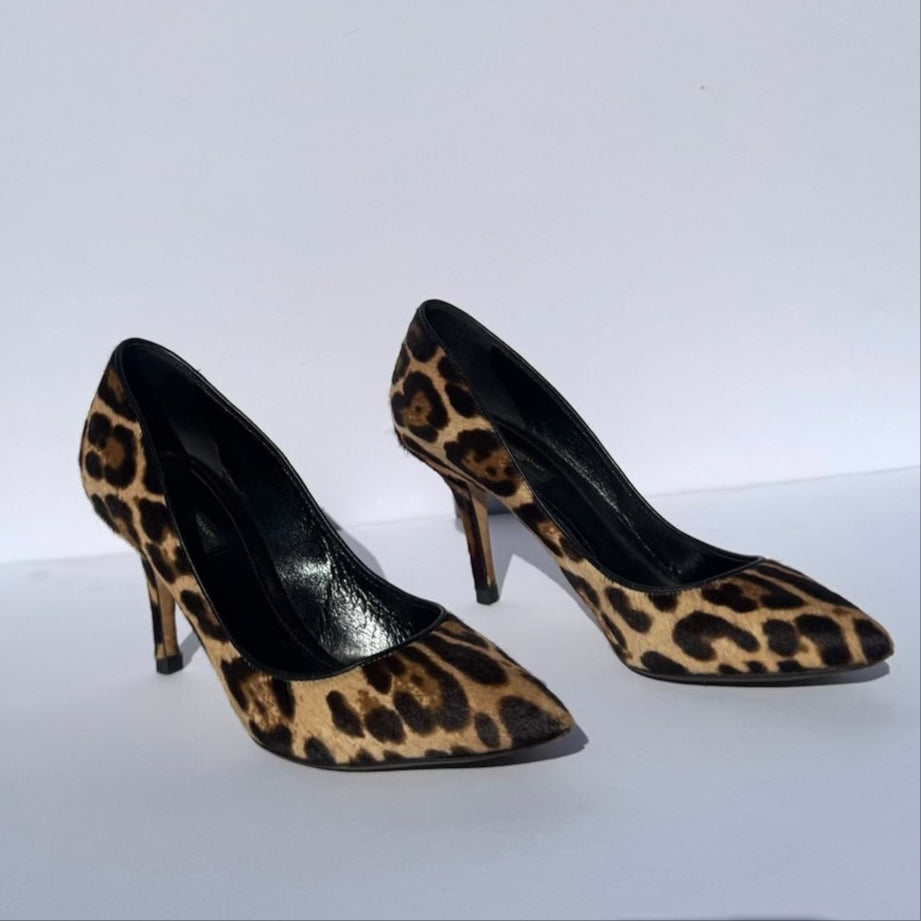 Dolce and Gabbana Cheetah Heels