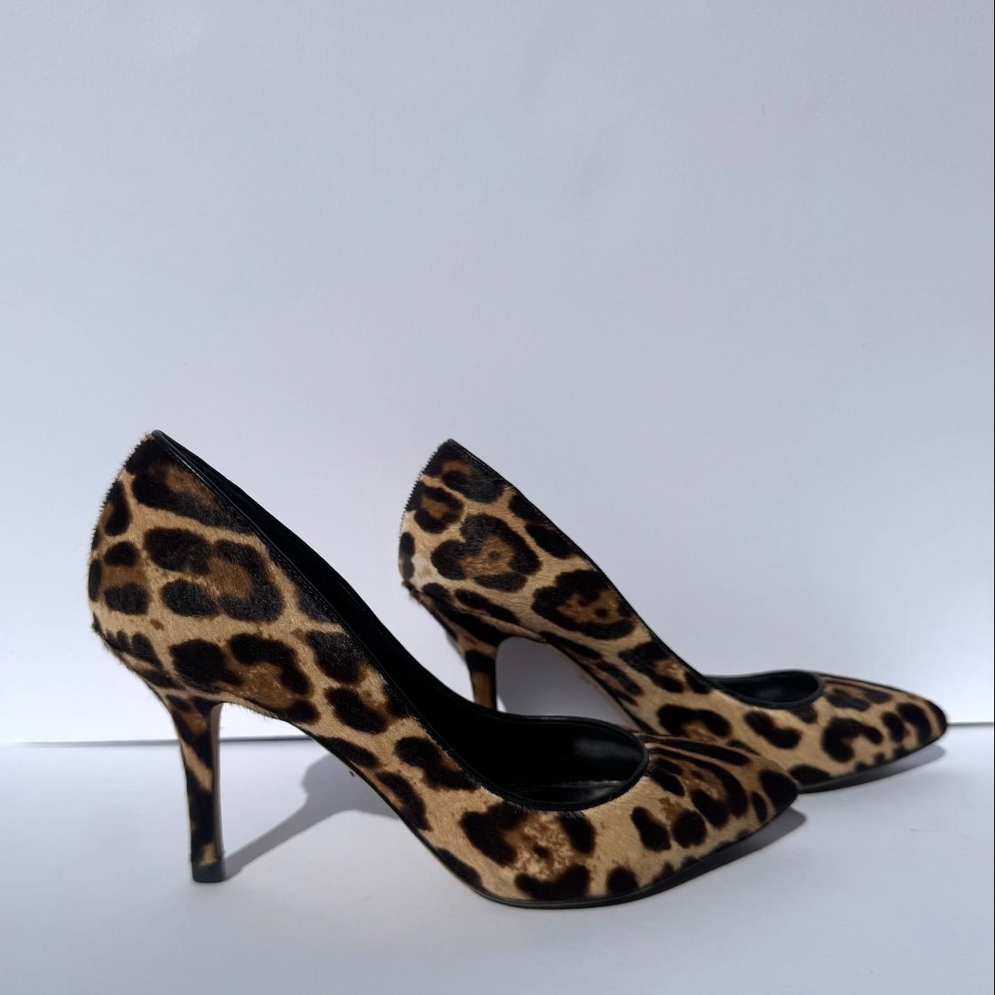Dolce and Gabbana Cheetah Heels