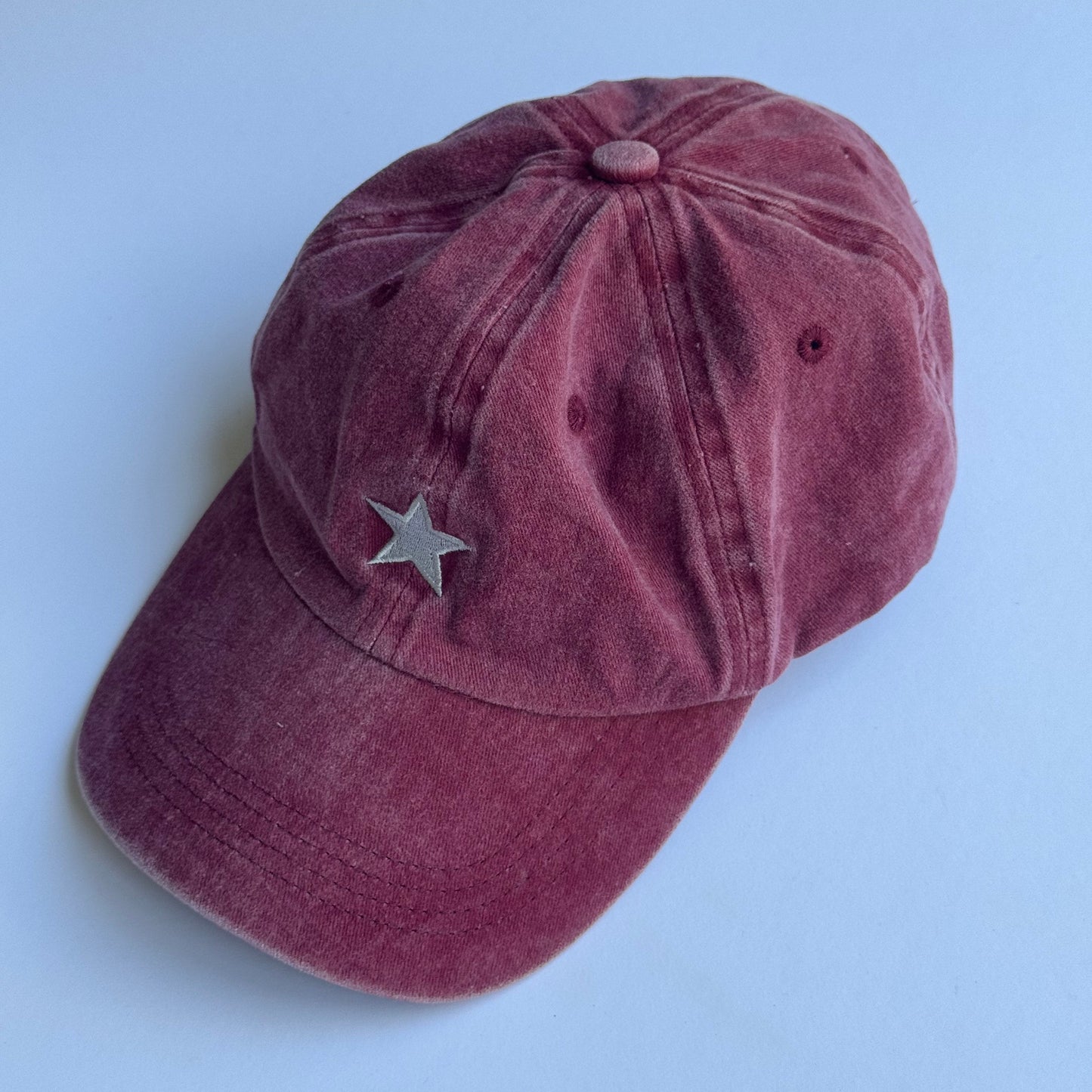 Rustic Red Star Cap