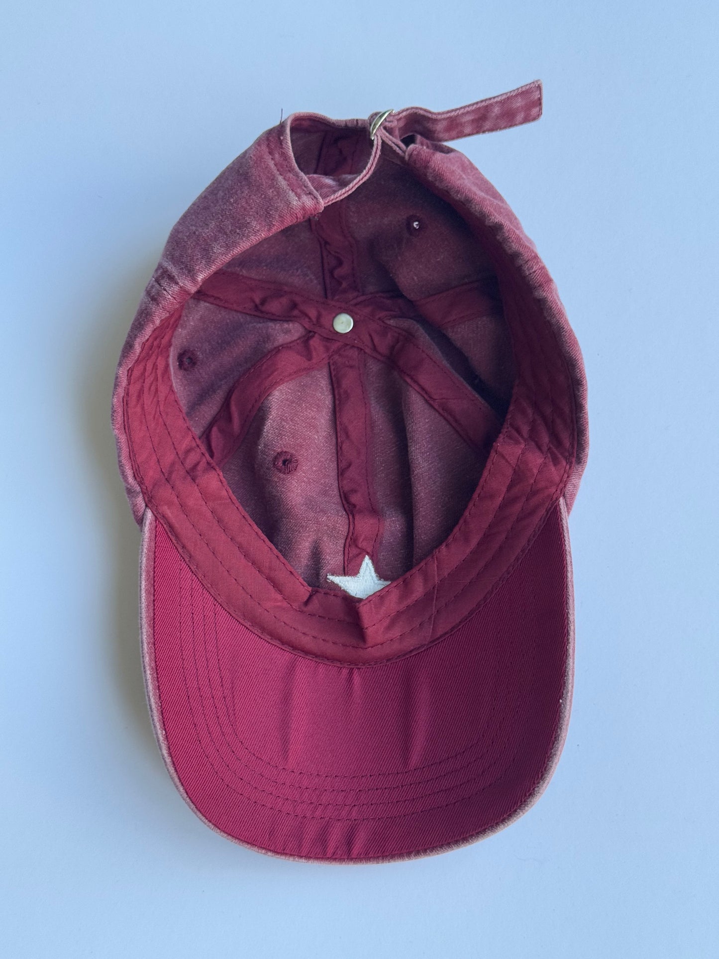 Rustic Red Star Cap