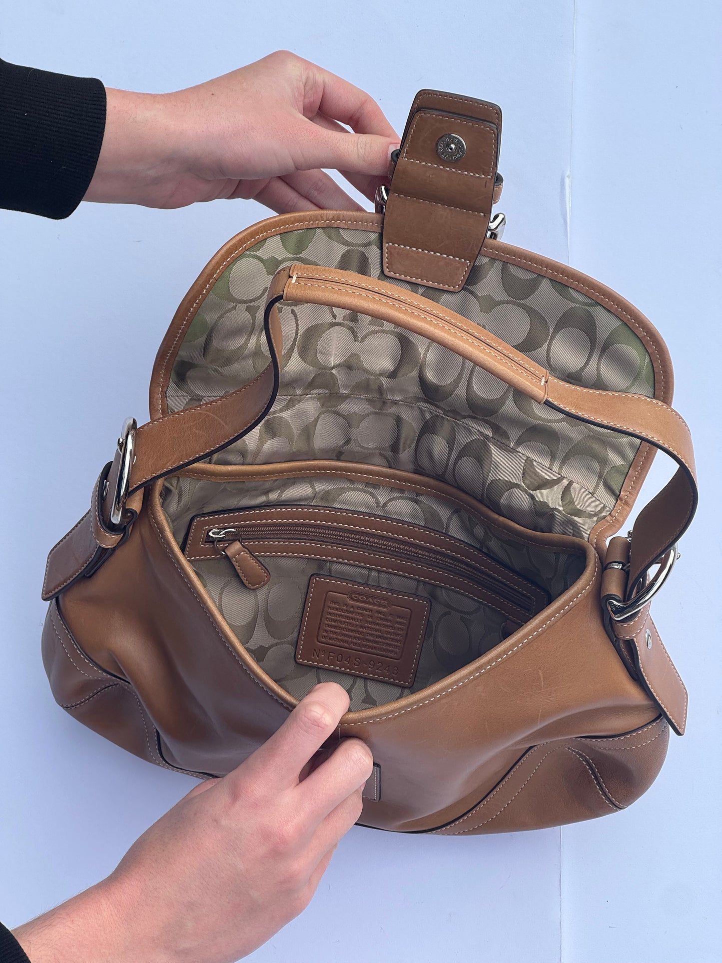 Vintage Leather Coach