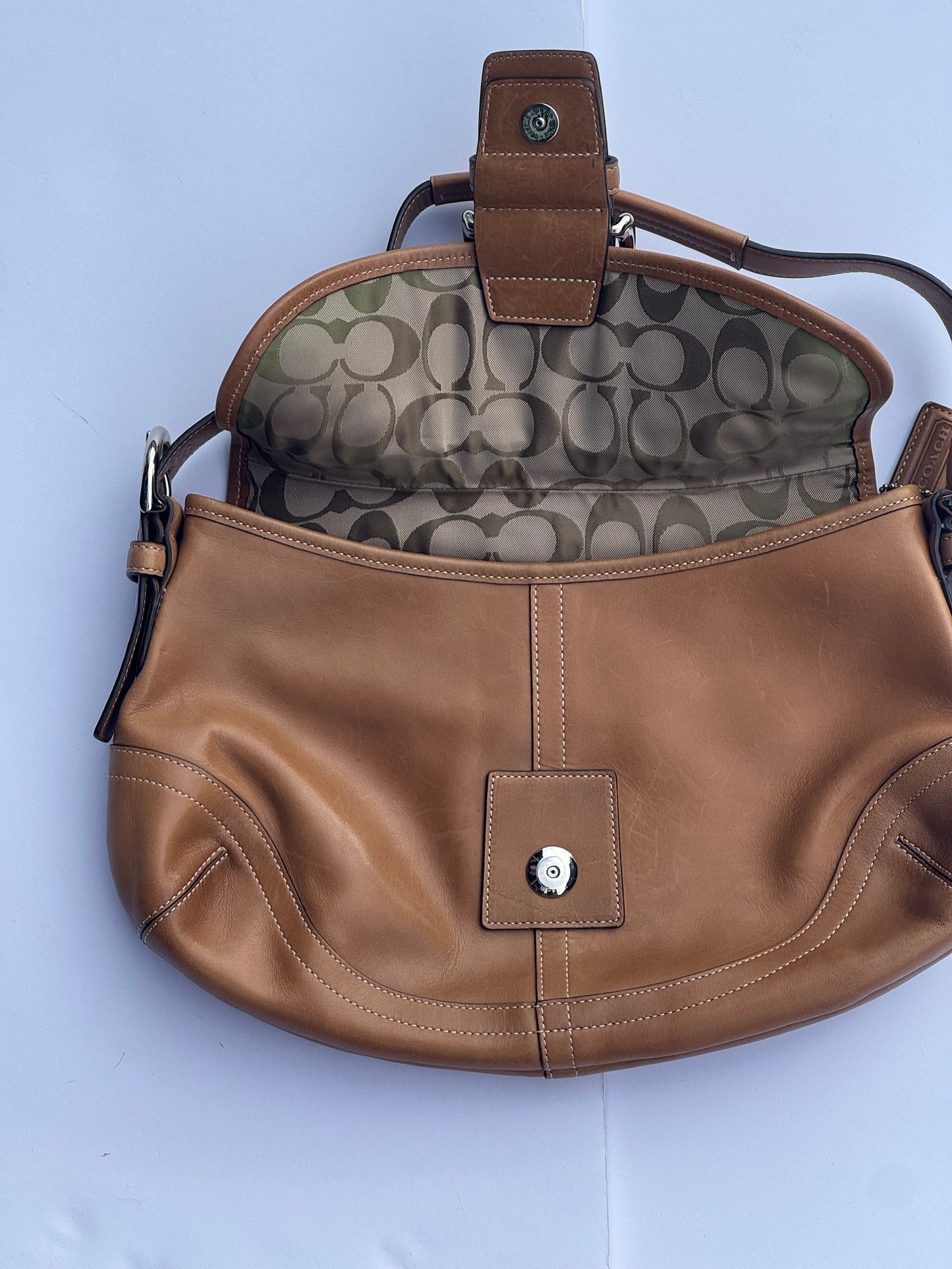 Vintage Leather Coach