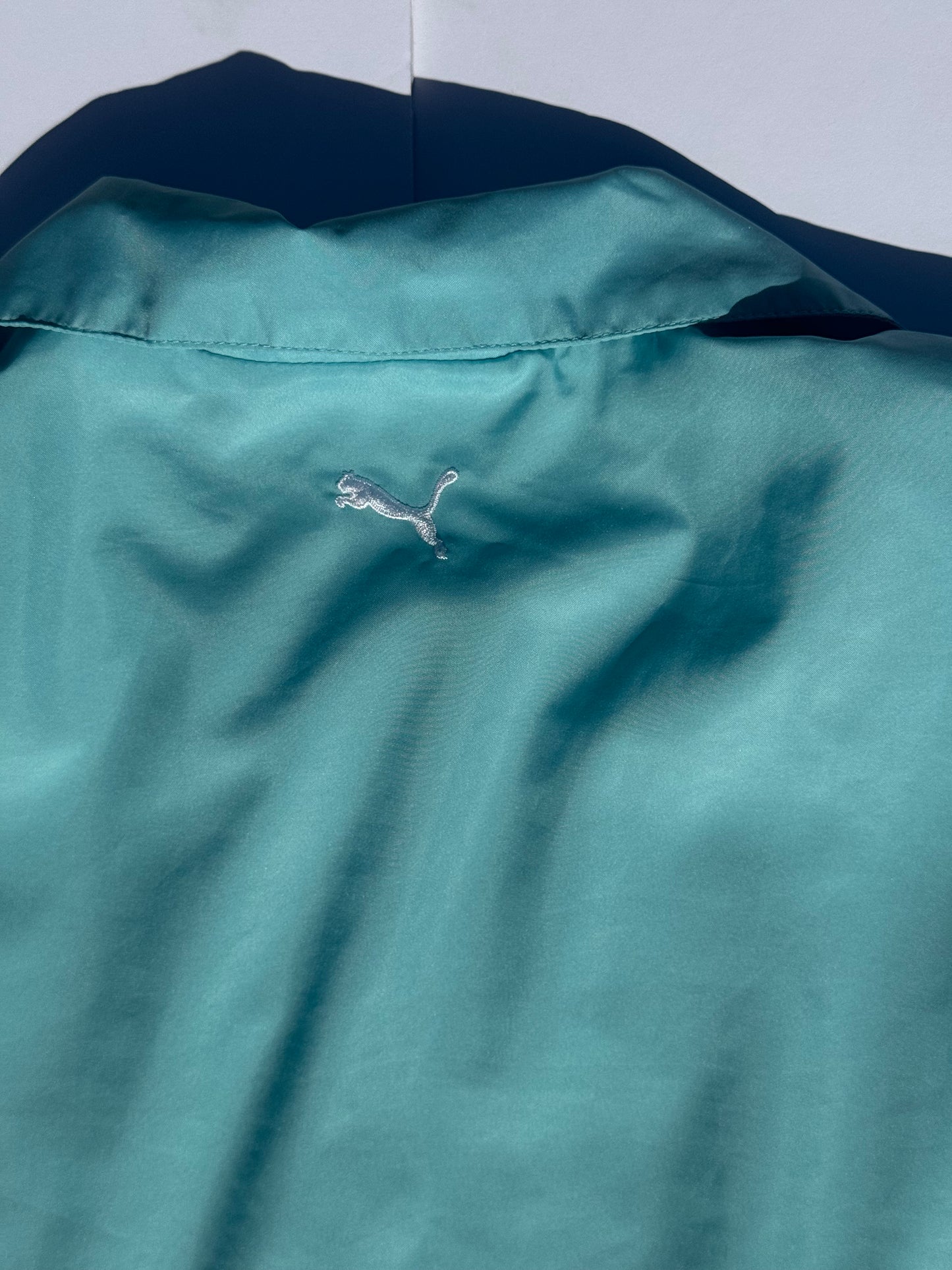 Retro Blue Puma Windbreaker