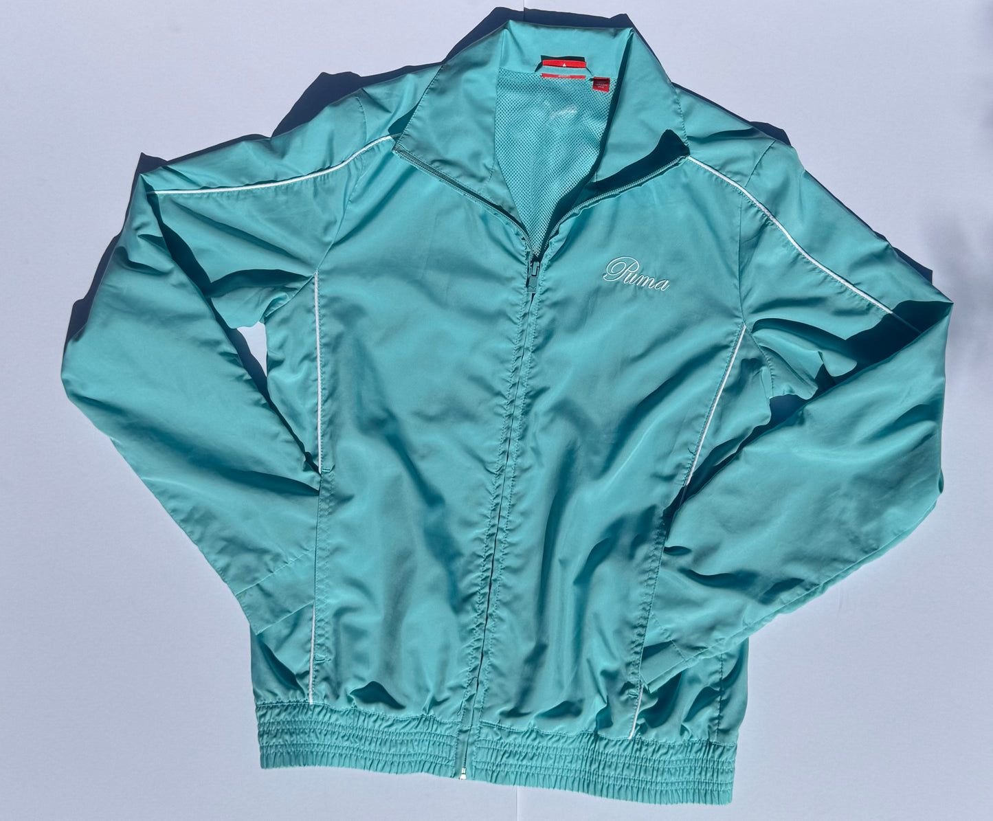 Retro Blue Puma Windbreaker